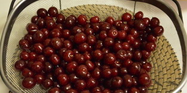 сушеные клубника, земляника, вишня и малина