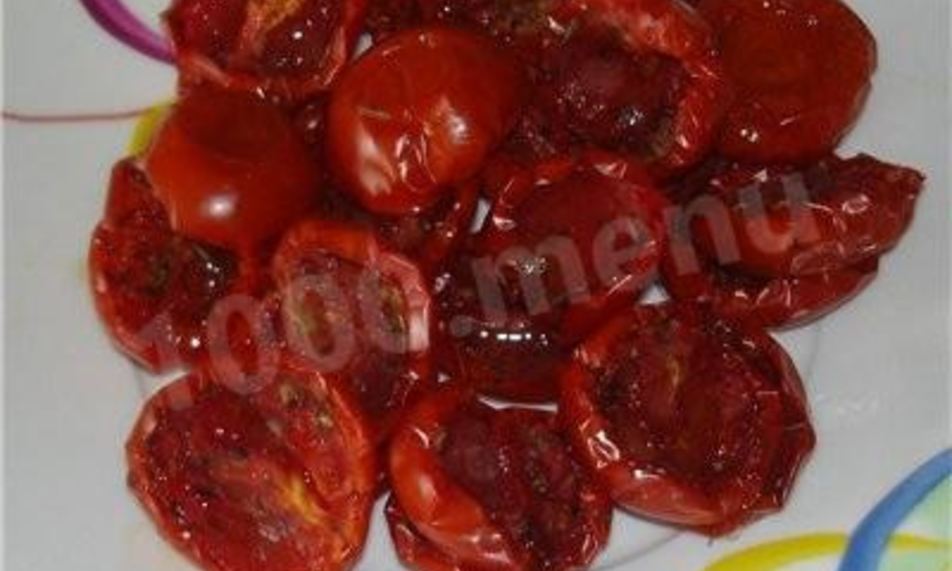 Рецепт сушеные вяленые помидоры на зиму