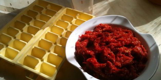 томатное пюре на зиму