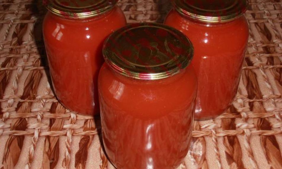 Рецепт томатный сок, законсервированный на зиму