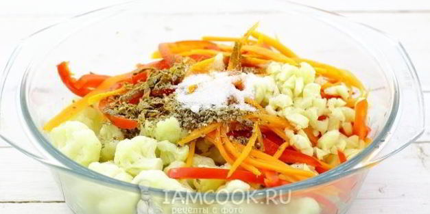 цветная капуста по-корейски на зиму