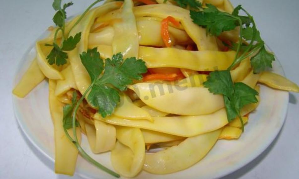 Рецепт турша из стручковой фасоли по-армянски на зиму