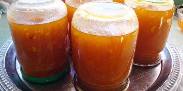 абрикосовое варенье с апельсинами