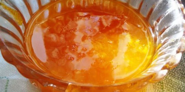 абрикосовое варенье с апельсинами