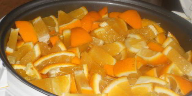 апельсиновое варенье в мультиварке