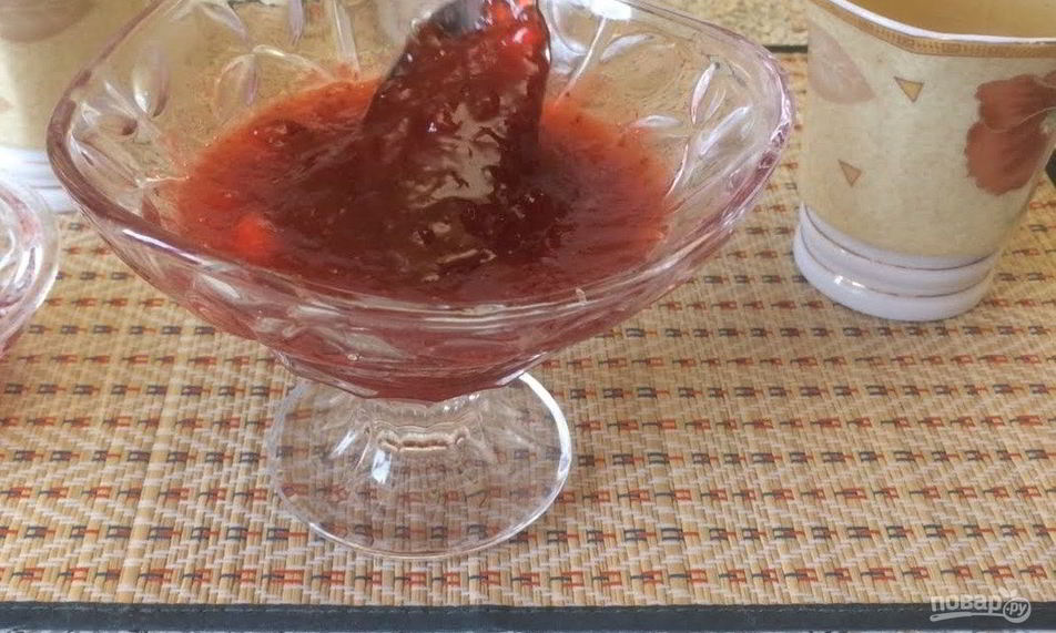 Рецепт ароматный и нежный конфитюр из клубники