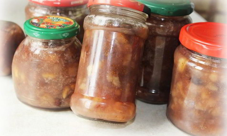 Рецепт бананово-клубничное варенье