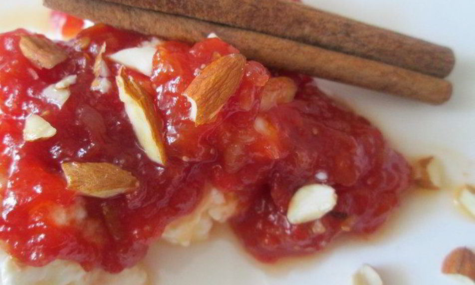 Рецепт быстрый конфитюр из помидоров с миндалем