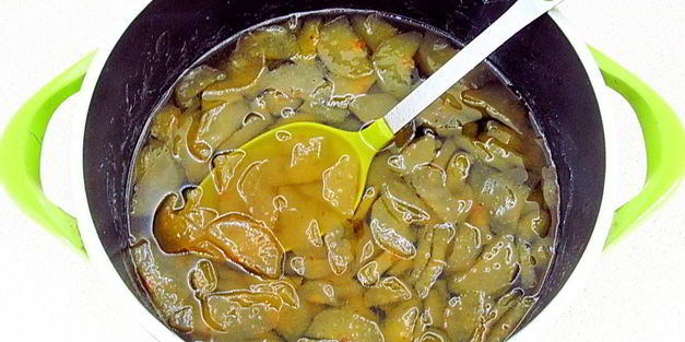 грушевое варенье дольками