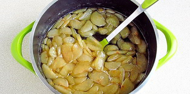 грушевое варенье дольками