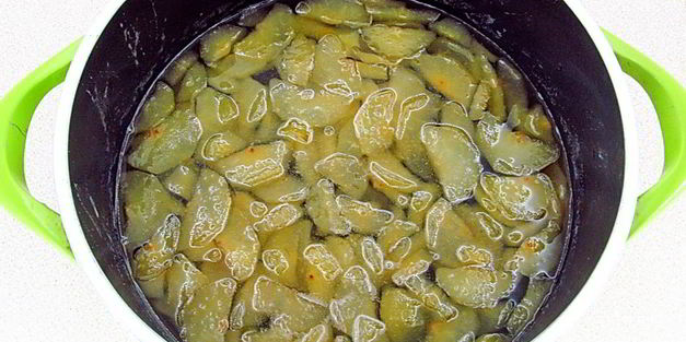 грушевое варенье дольками