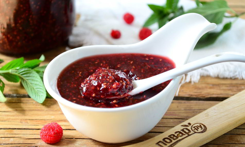 Рецепт густое варенье из малины
