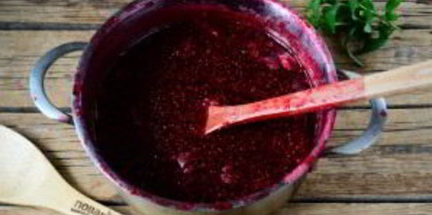 густое варенье из малины