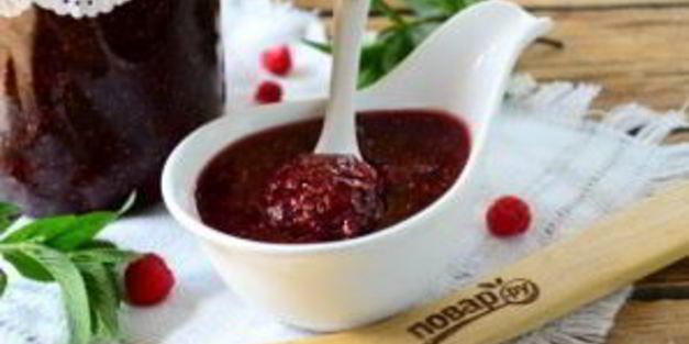 густое варенье из малины