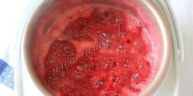 клубничное варенье в мультиварке