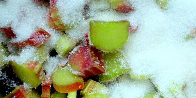 конфитюр из ревеня с корицей