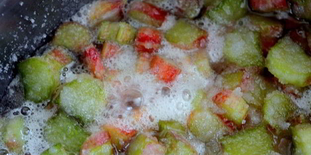 конфитюр из ревеня с корицей