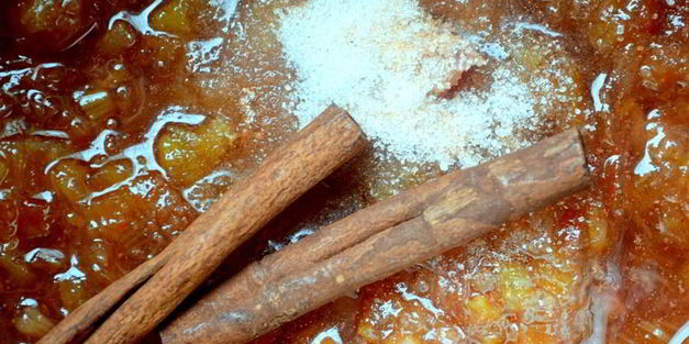 конфитюр из ревеня с корицей