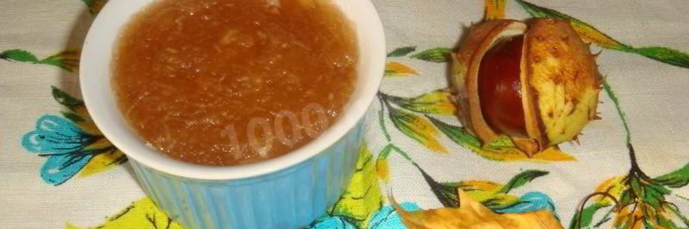Конфитюр из яблок