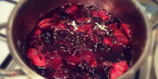 конфитюр сливово-яблочный