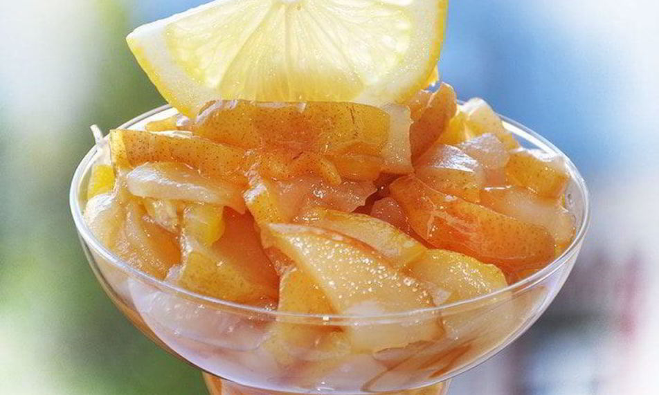 Рецепт лимонно-грушевое варенье с гвоздикой