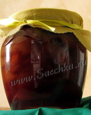 Персиковый конфитюр с коньяком