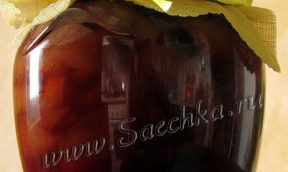 Рецепт персиковый конфитюр с коньяком