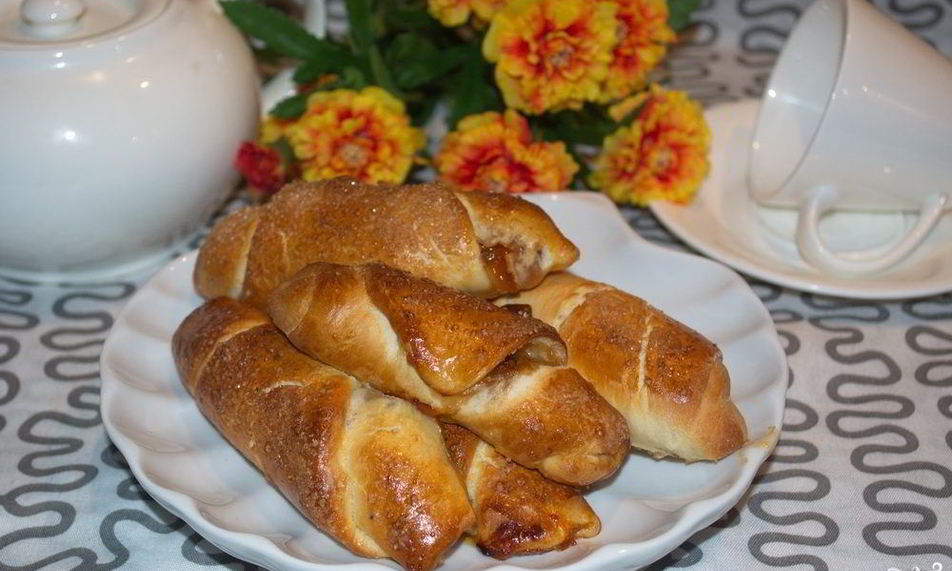 Рецепт рулетики с абрикосовым вареньем