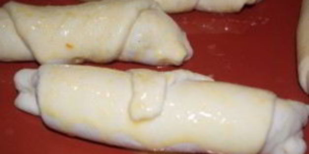 рулетики с абрикосовым вареньем