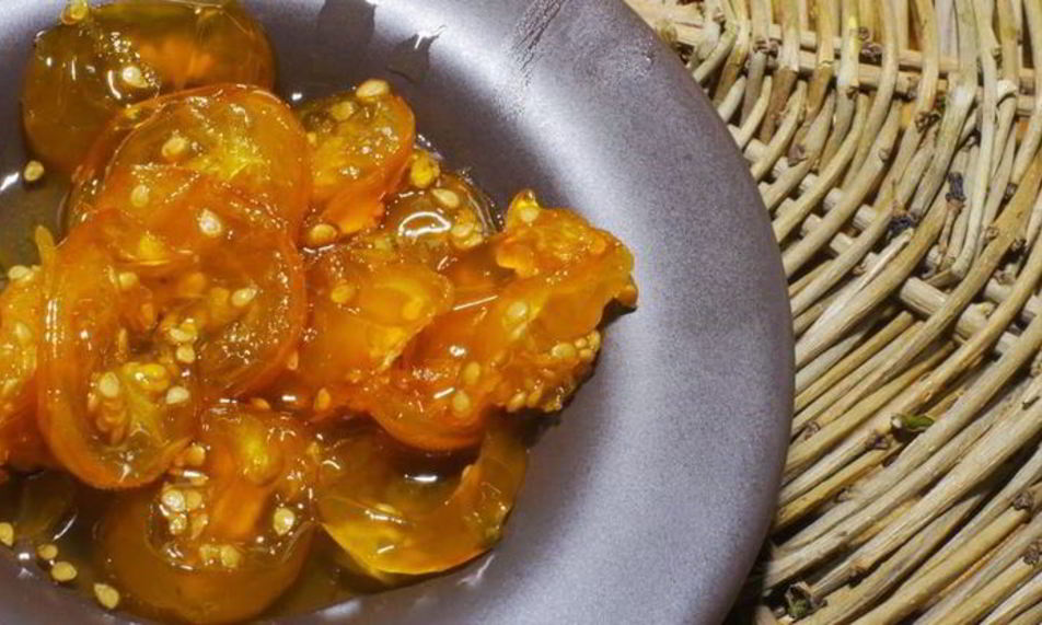 Рецепт томатна-лимонного варенья