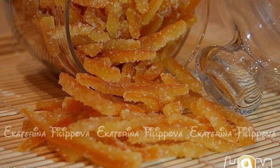 Рецепт цукаты из апельсиновых корочек