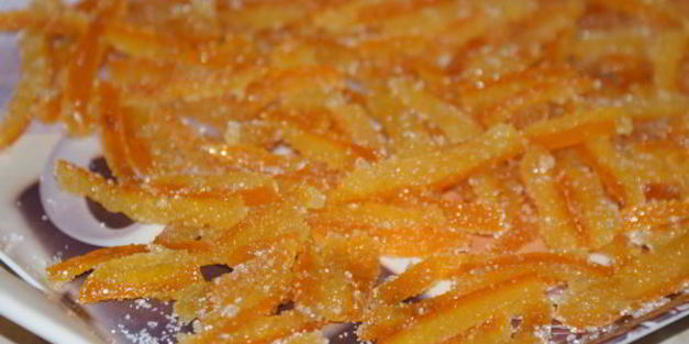 цукаты из апельсиновых корочек