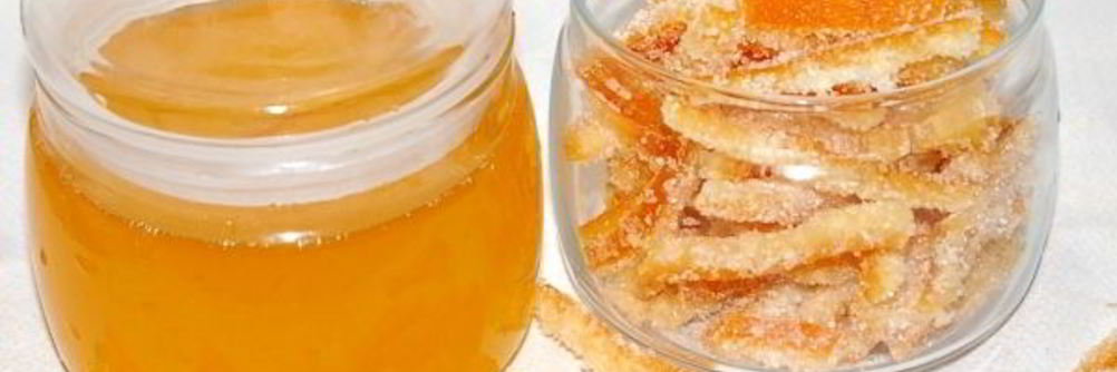 Цукаты из апельсиновых корок