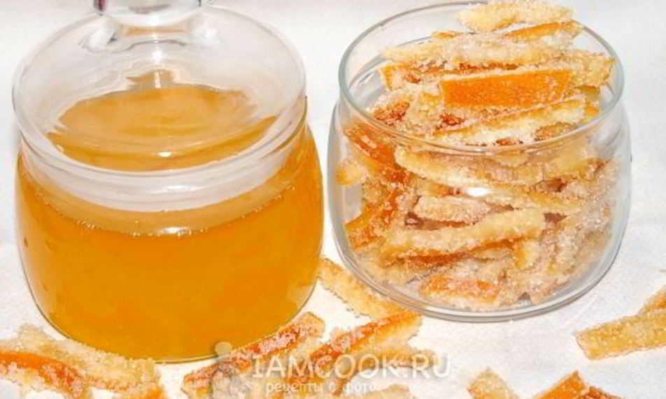 Рецепт цукаты из апельсиновых корок