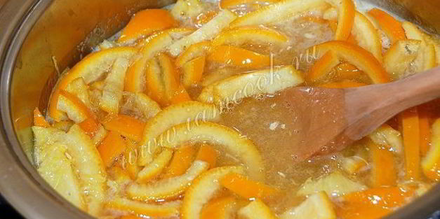 цукаты из апельсиновых корок