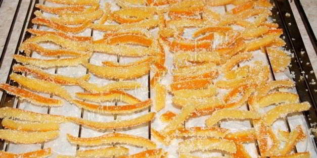 цукаты из апельсиновых корок