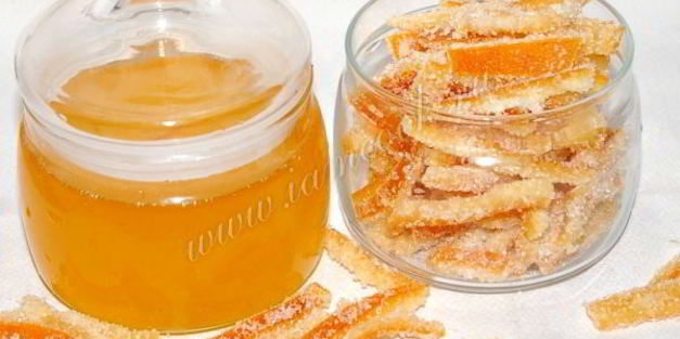 цукаты из апельсиновых корок