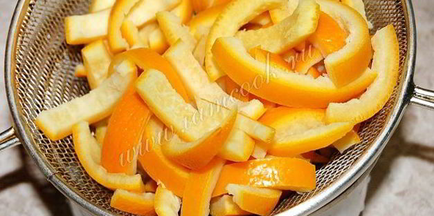 цукаты из апельсиновых корок