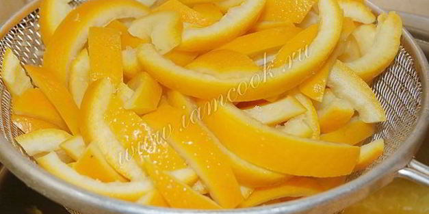 цукаты из апельсиновых корок