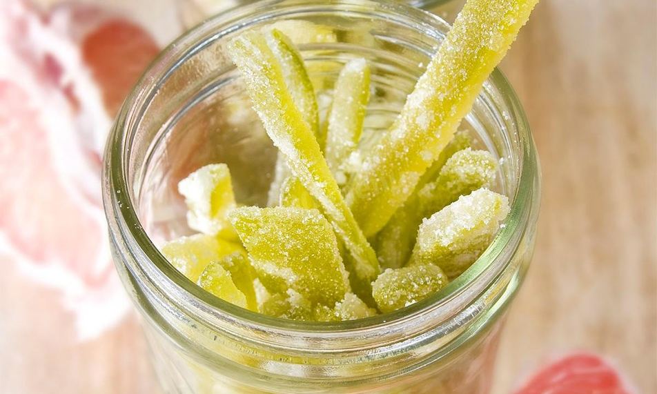 Рецепт цукаты из помело