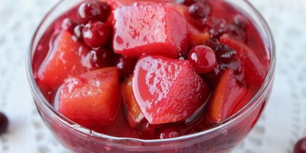 варенье из айвы и клюквы