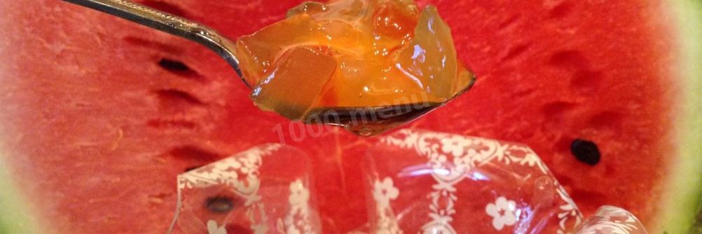 Варенье из арбузных корок с лимоном