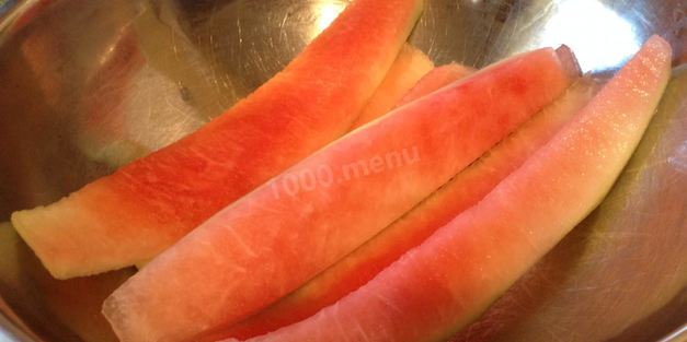 варенье из арбузных корок с лимоном