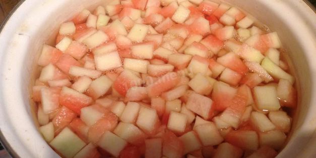 варенье из арбузных корок с лимоном