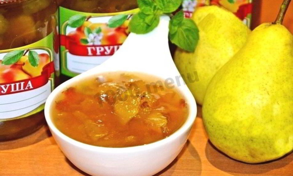 Рецепт варенье из груш и яблок в мультиварке