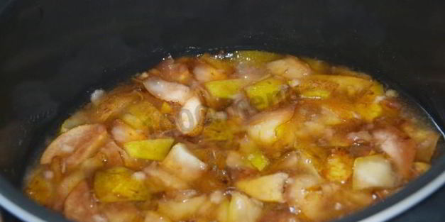 варенье из груш и яблок в мультиварке