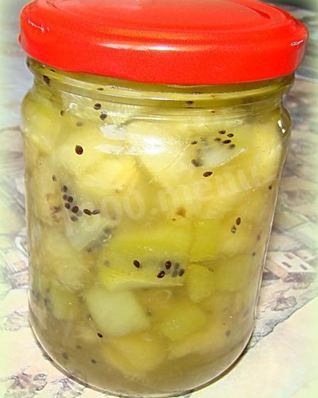 Варенье из киви и бананов