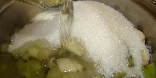 варенье из киви и бананов