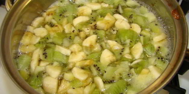 варенье из киви и бананов