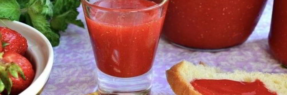 Варенье из клубники без варки